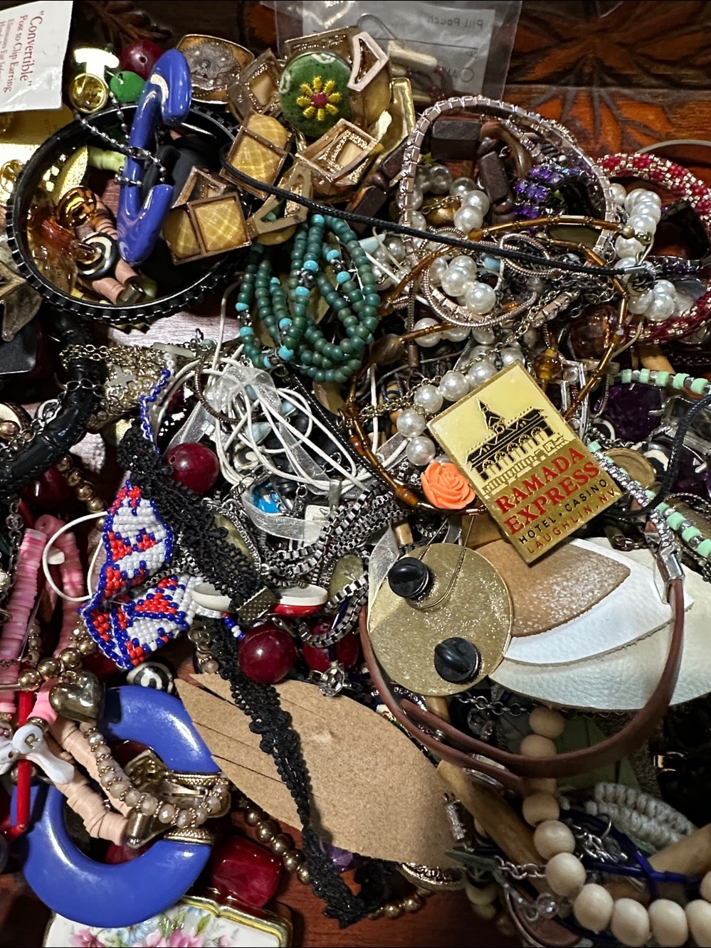 4.6 Pound Craft, Repair, Junk Jewelry Box - Picture 7 of 13